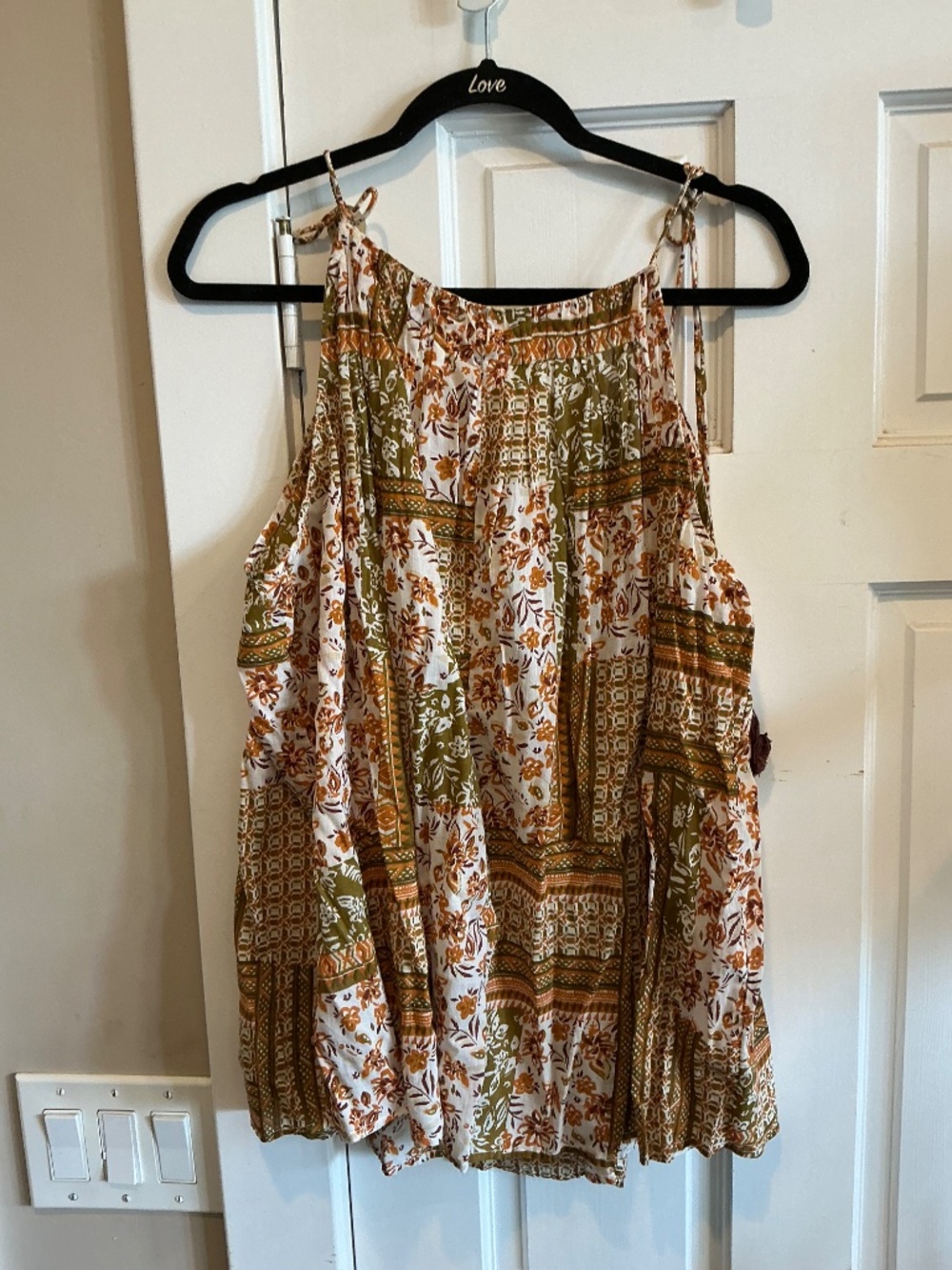 Artelier Nicole miller tank top!  Bohemian Gorgeous!  Brand new with tags - Picture 3 of 6